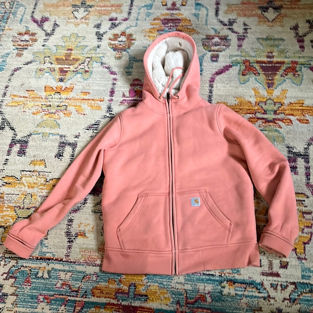 CARHARTT SHERPA LINED SWEATSHIRT SIZE XS